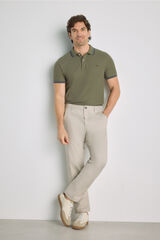 Milano Pantal&oacute;n chino slim Gris Claro