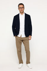 Fifty Outlet Blazer tejido liso Navy