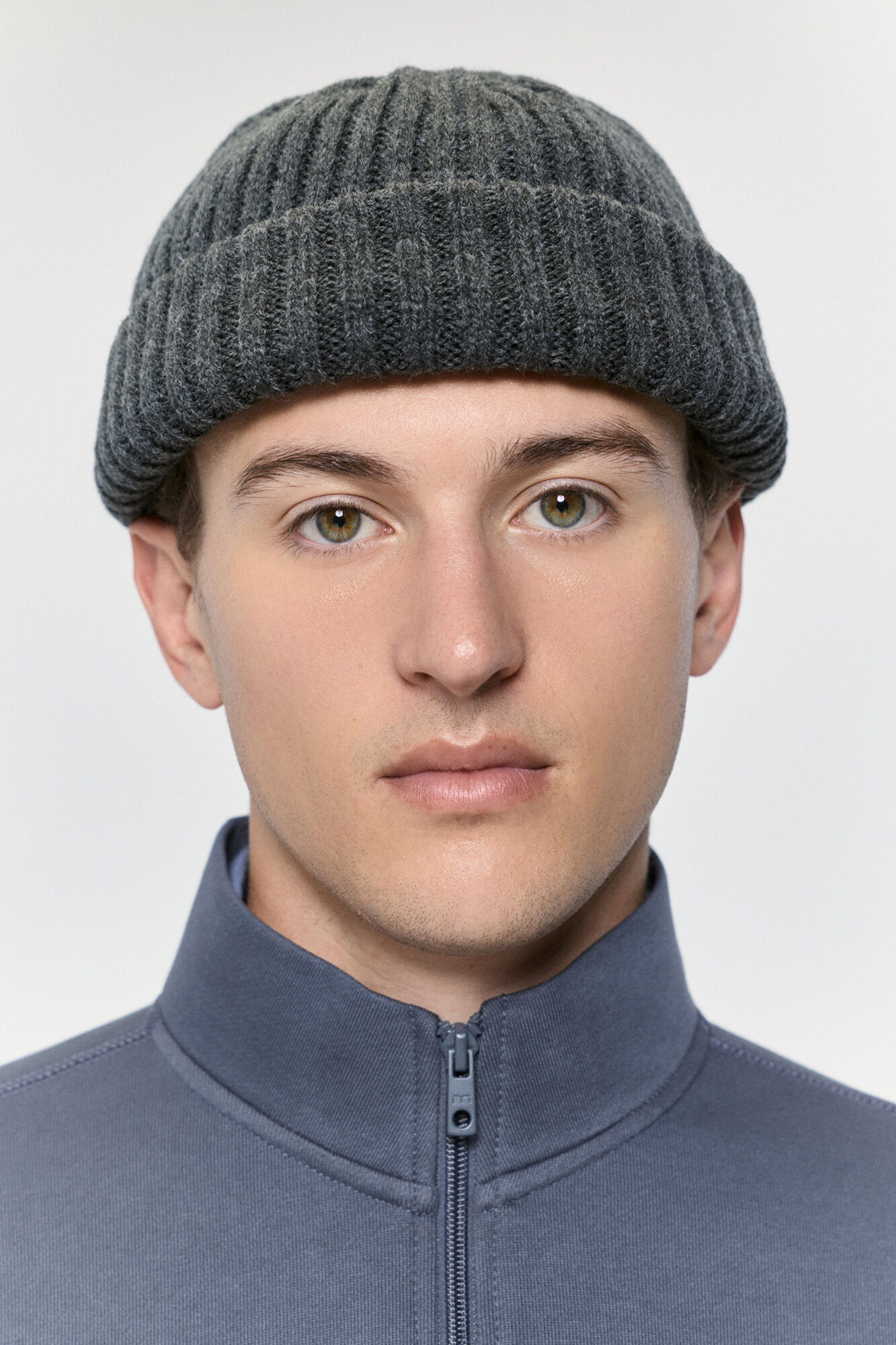 Milano Sudadera con logo de semi-cisne Gris Oscuro