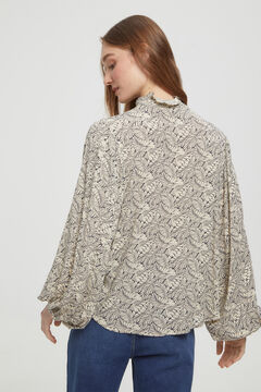 Fifty Outlet Blusa volumen Azul