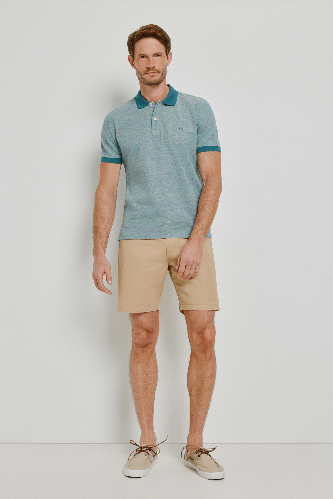 Milano Polo de manga corta