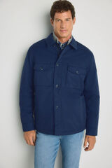 Milano Chamarra con bolsillos Navy