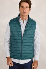 Milano Chaleco reversible Azul turquesa