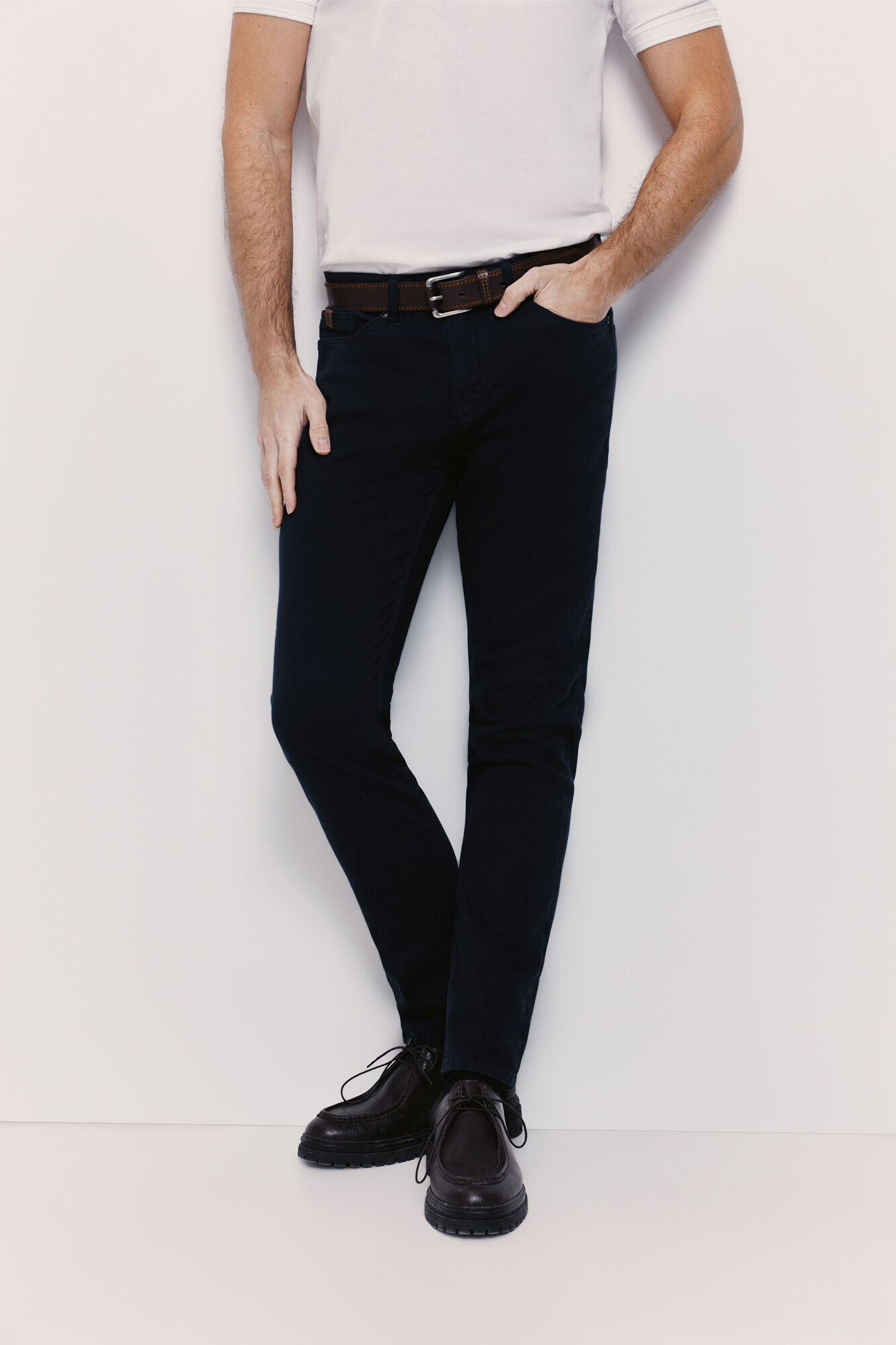 Springfield Pantal&oacute;n de cinco bolsillos Navy