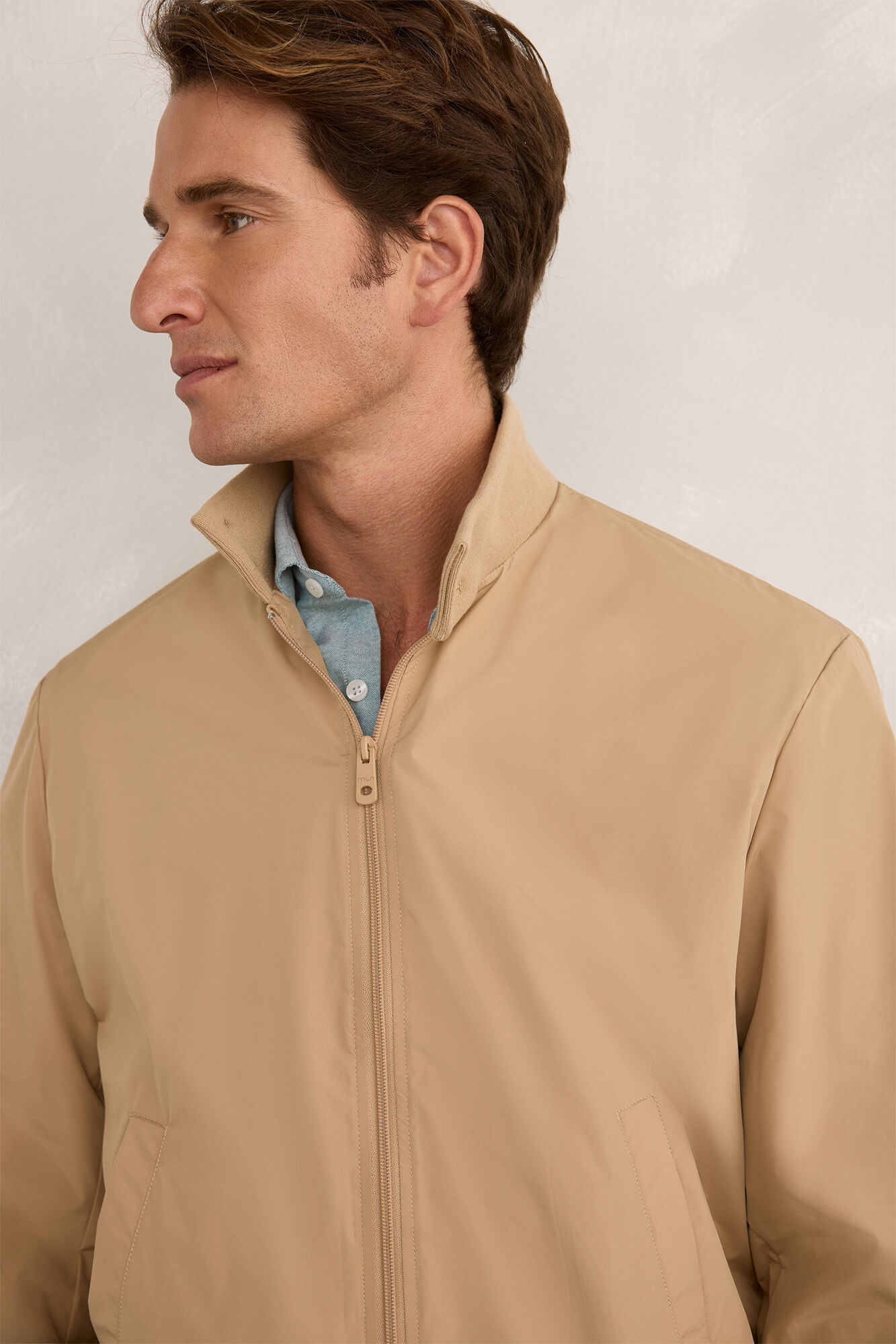 Milano Chamarra bomber   Beige/Camel