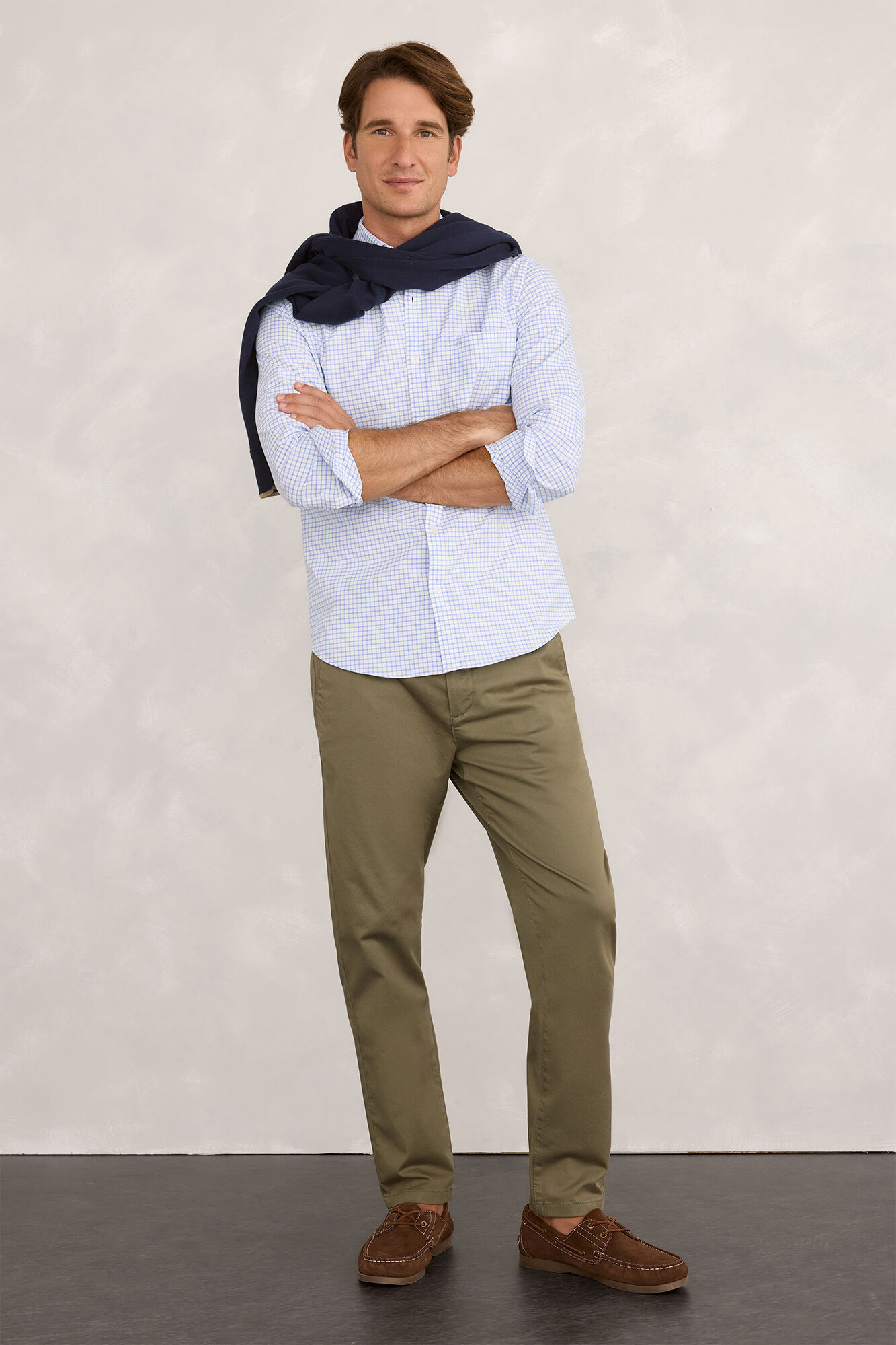 Milano Camisa deportiva a cuadros