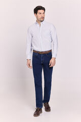 Milano Pantal&oacute;n de mezclilla corte recto Navy