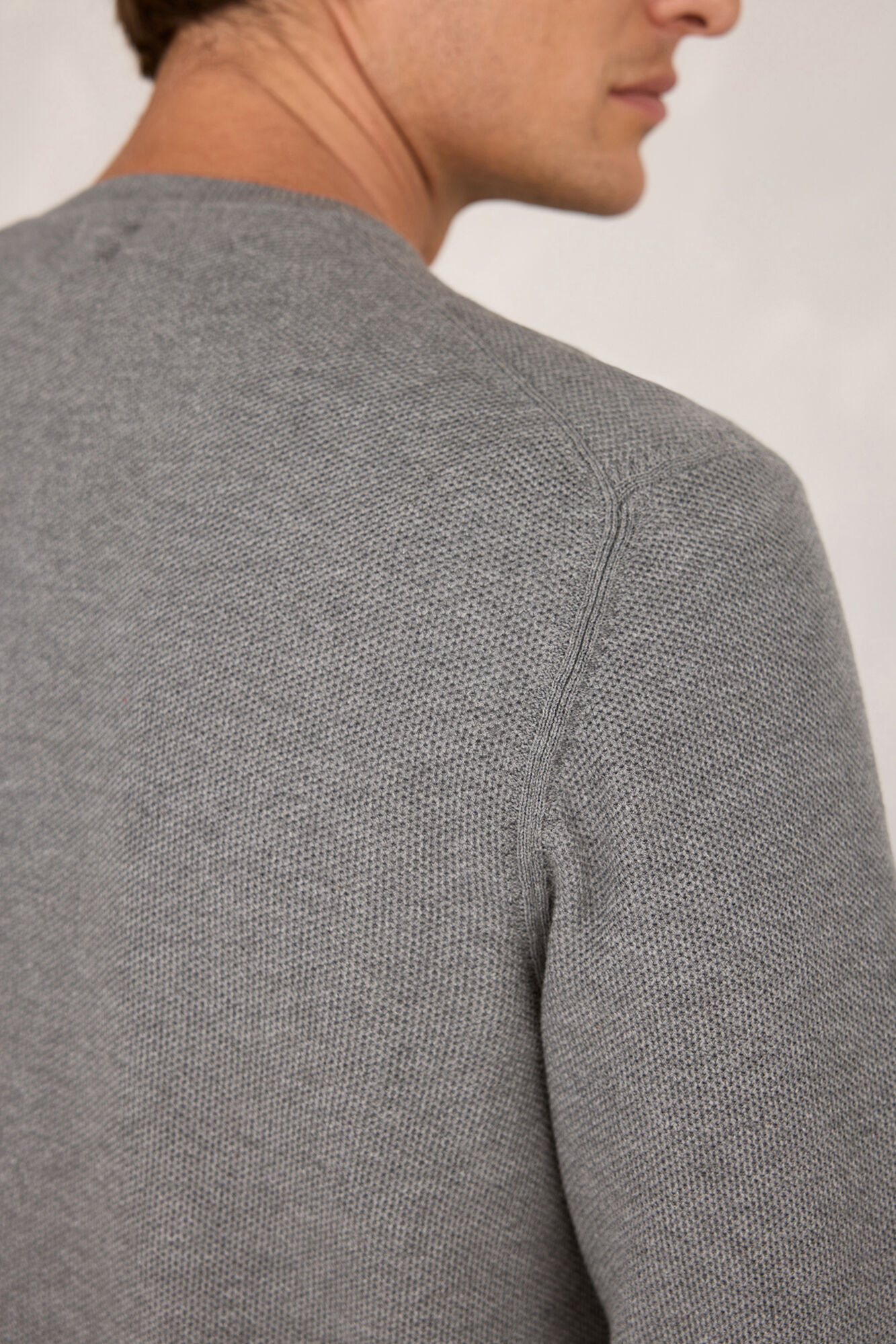 Milano Jersey b&aacute;sico de nido de abeja Gris Oscuro