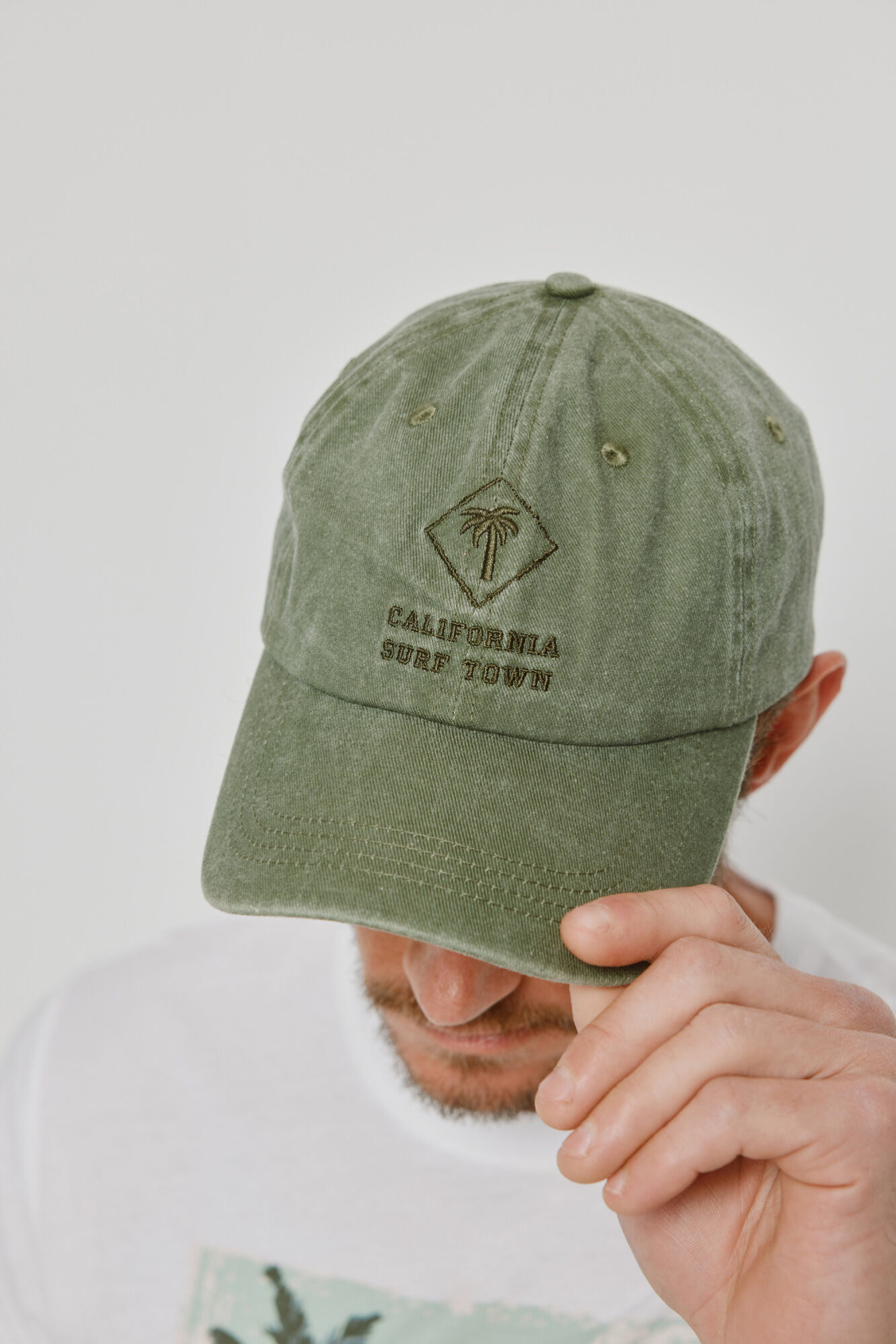 Milano Gorra de visera textil