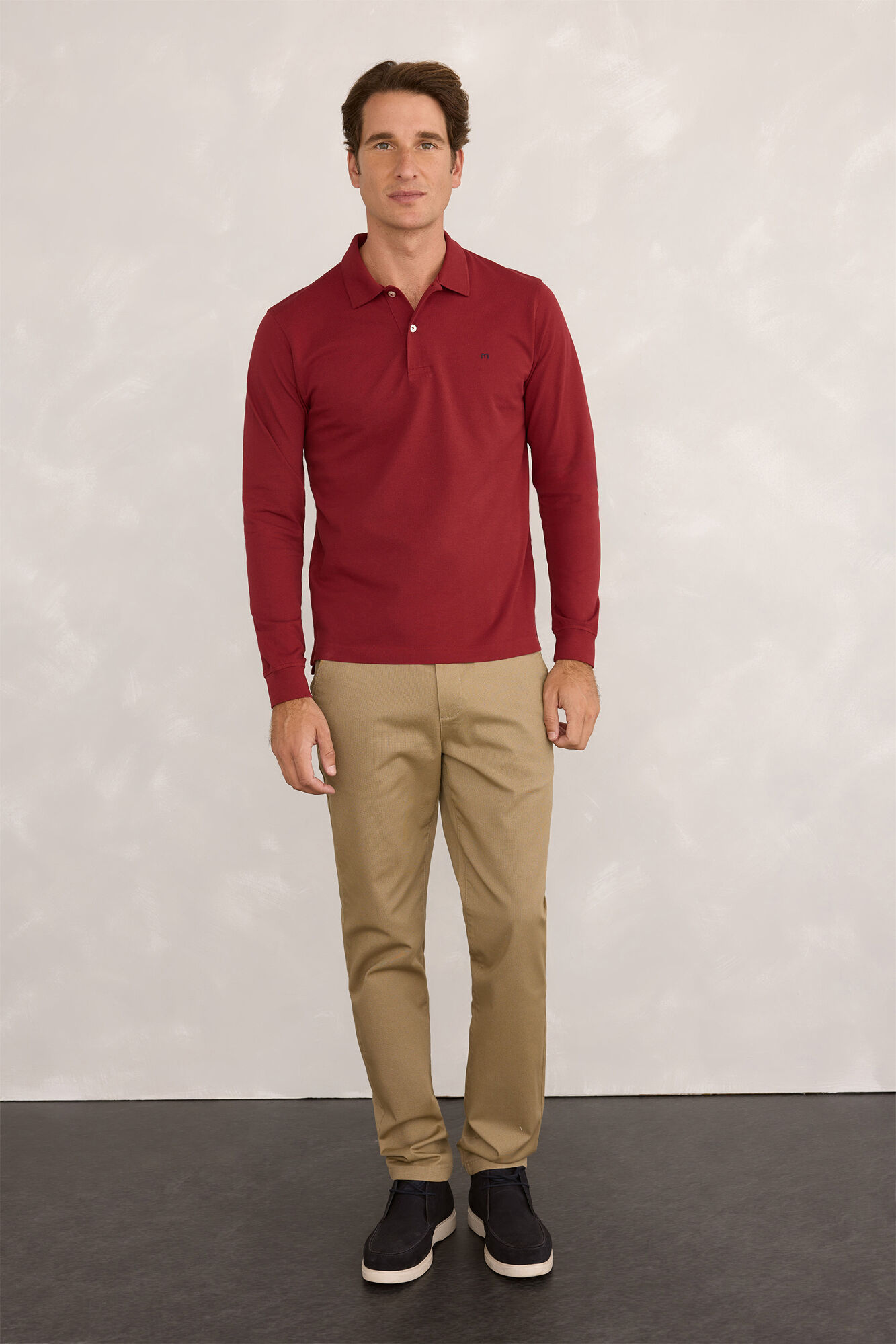 Milano Polo de rugby de manga larga