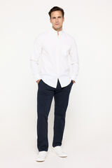 Fifty Outlet Pantalón chino básico Navy