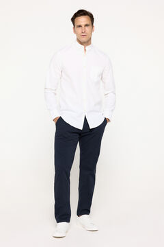 Fifty Outlet Pantalón chino básico Navy