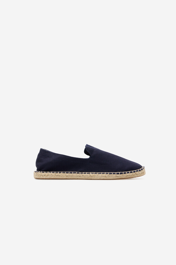 Milano Alpargatas Con Suela Esparto Navy