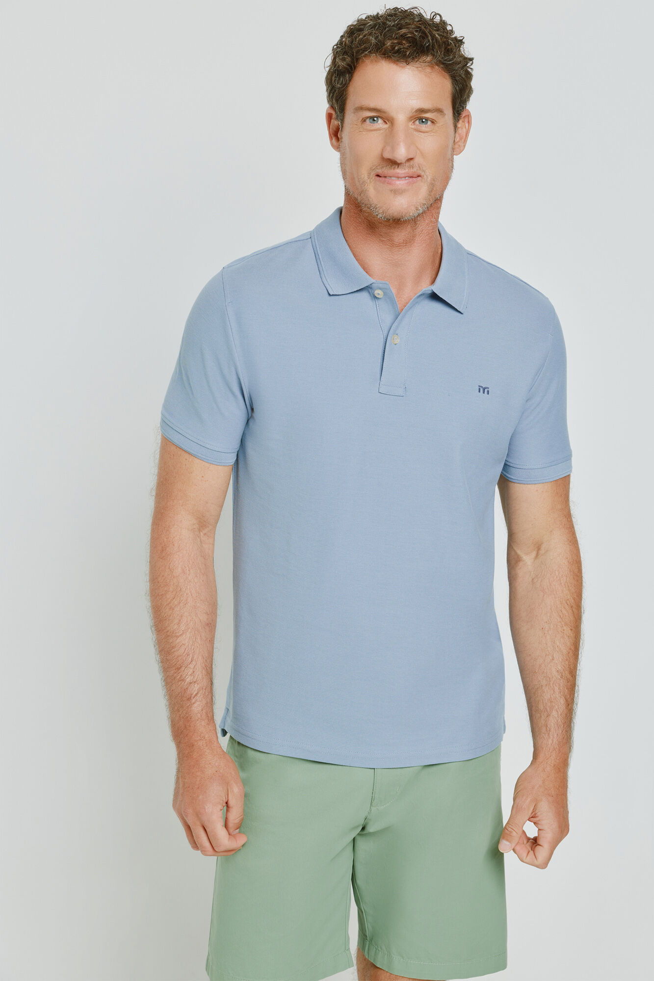 Milano Polo manga corta