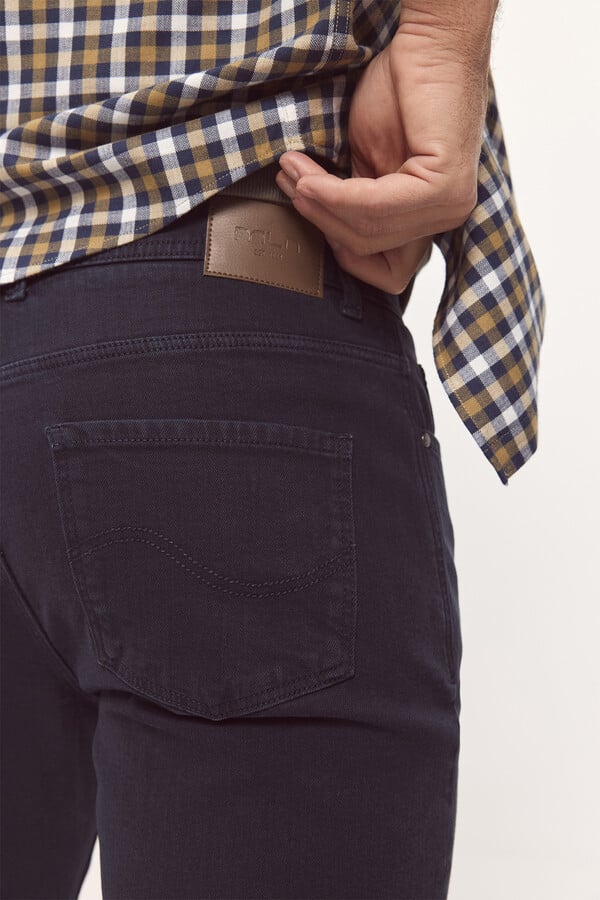 Milano Pantalón Slim 5 bolsillos Navy