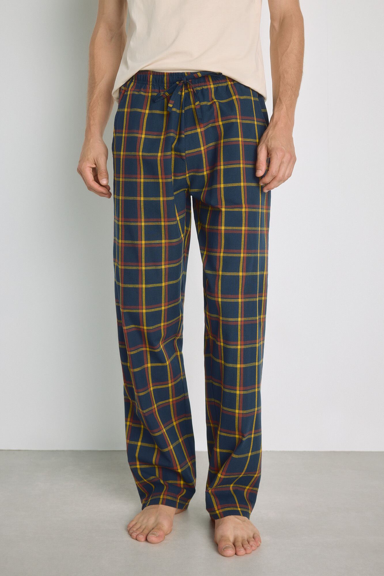 Milano Pijama de punto y tela Beige