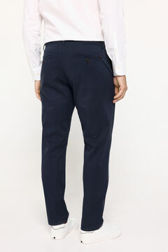 Fifty Outlet Pantalón chino básico Navy