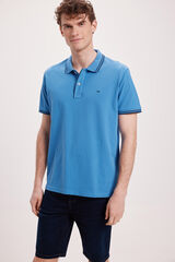 Milano Polo Tips Azul Oscuro