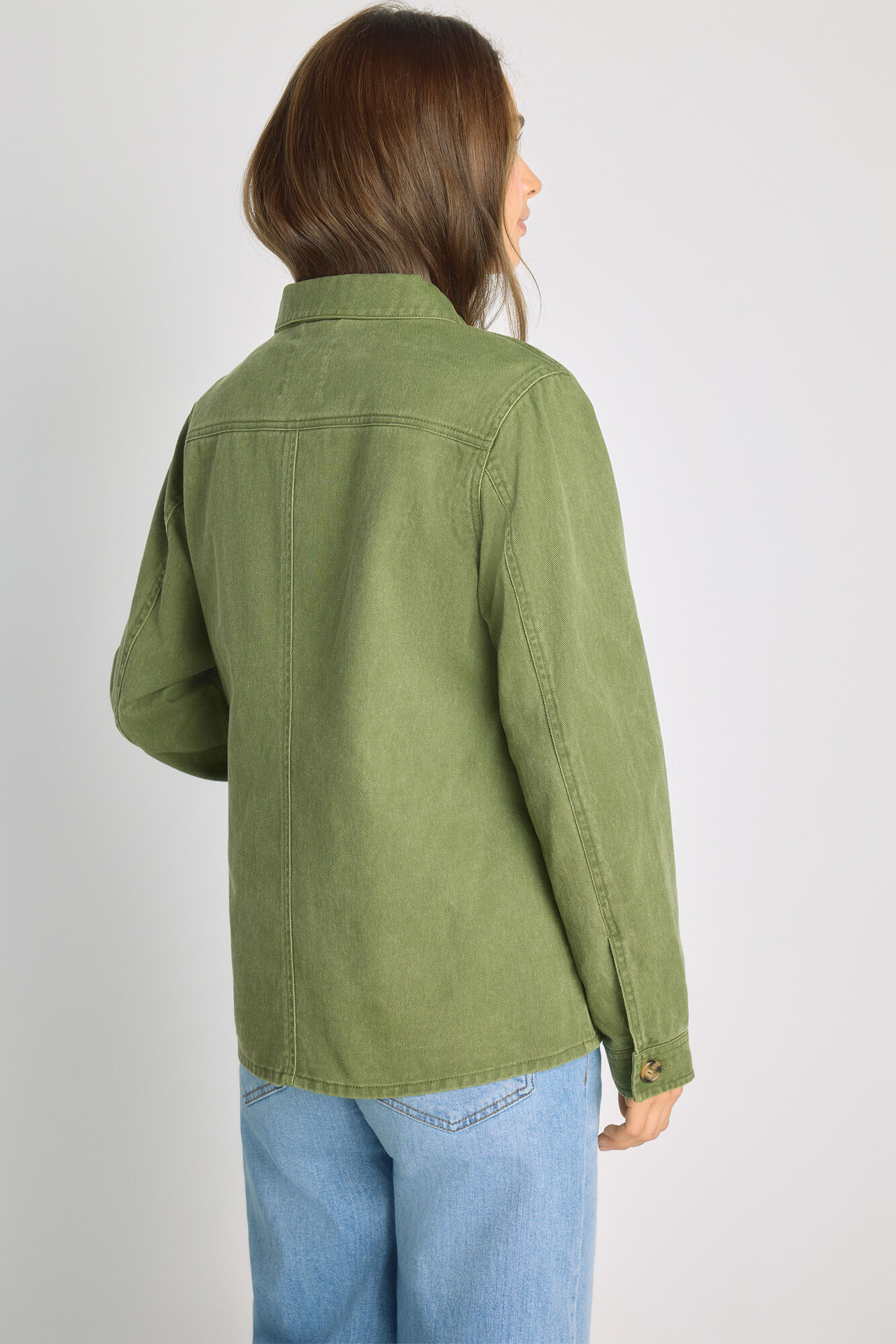 Milano Chamarra denim color Verde