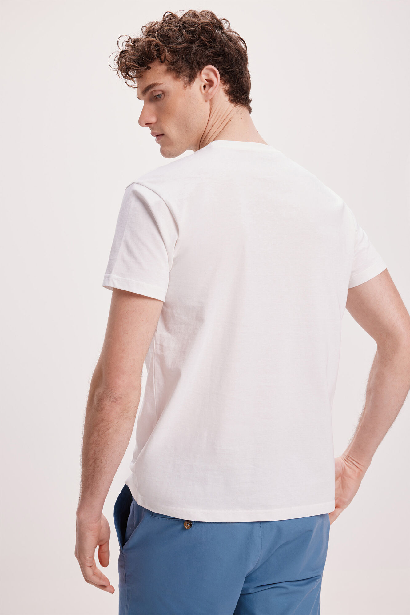 Milano Camiseta Estampada Blanco