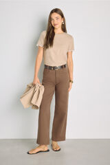 Milano Pantal&oacute;n ancho Gris