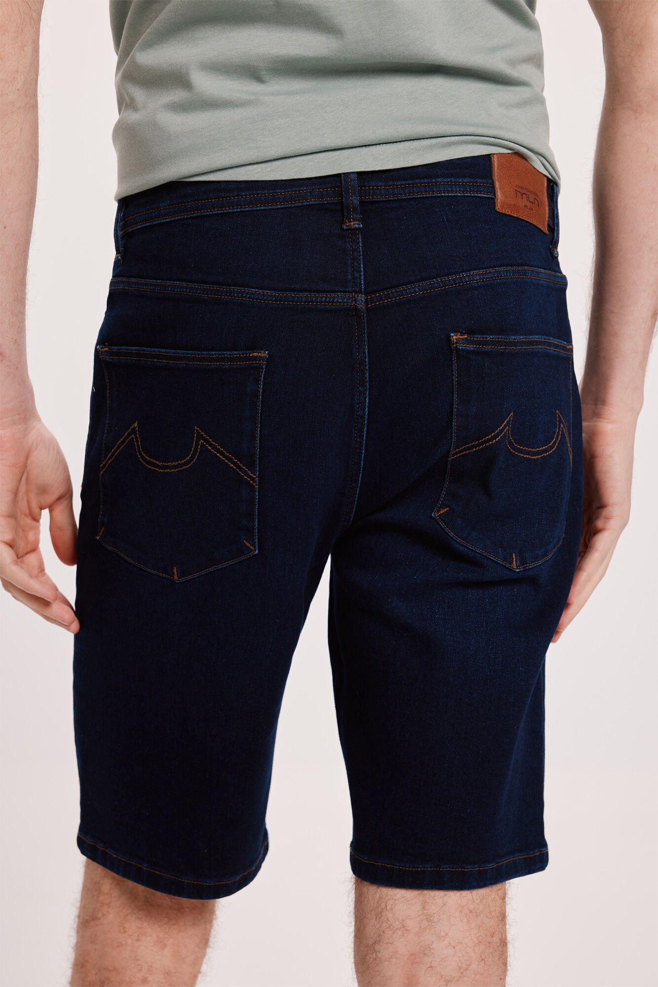 Milano Bermuda Denim Slim Navy