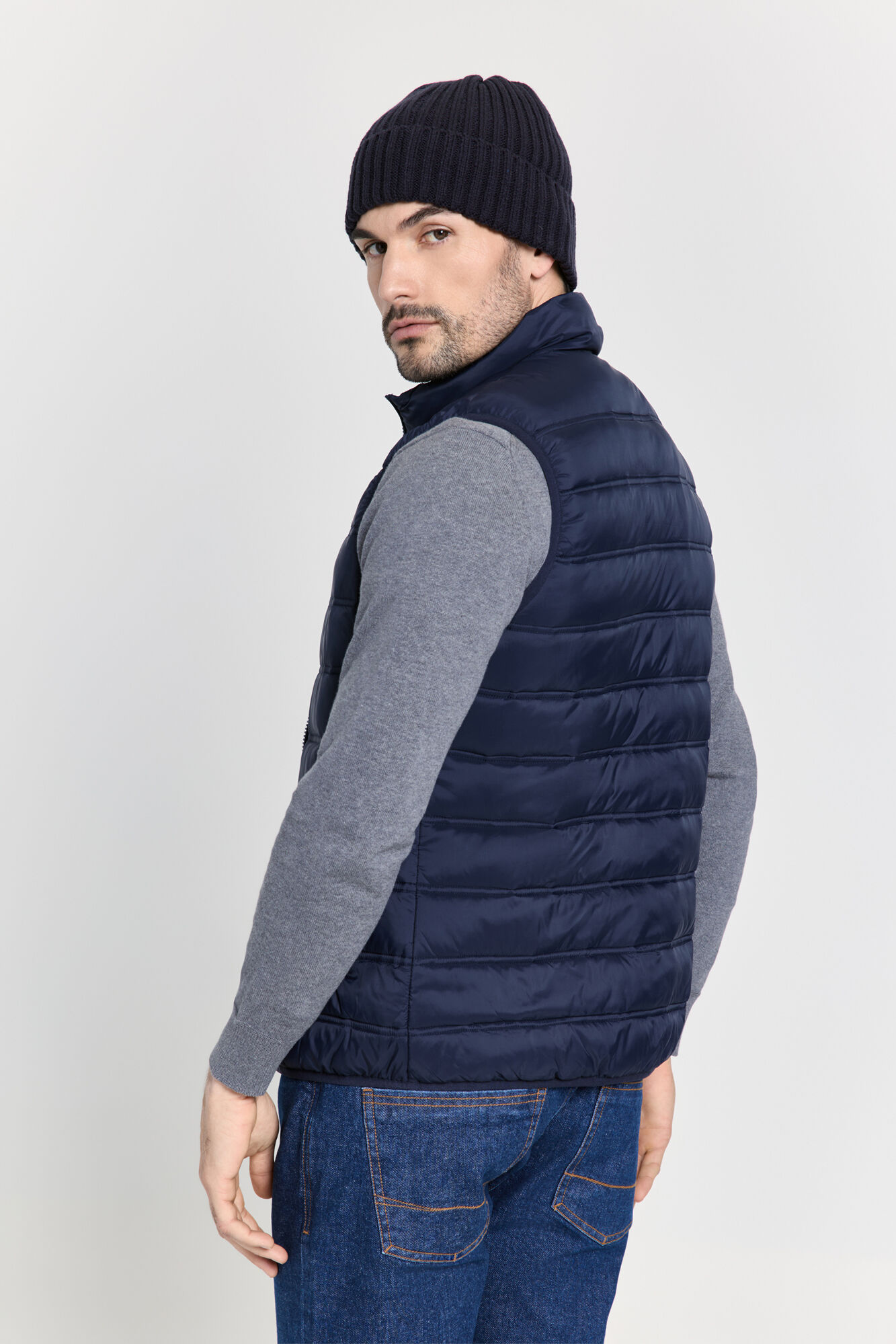 Pedro del Hierro Chaleco acolchado ultraligero Navy