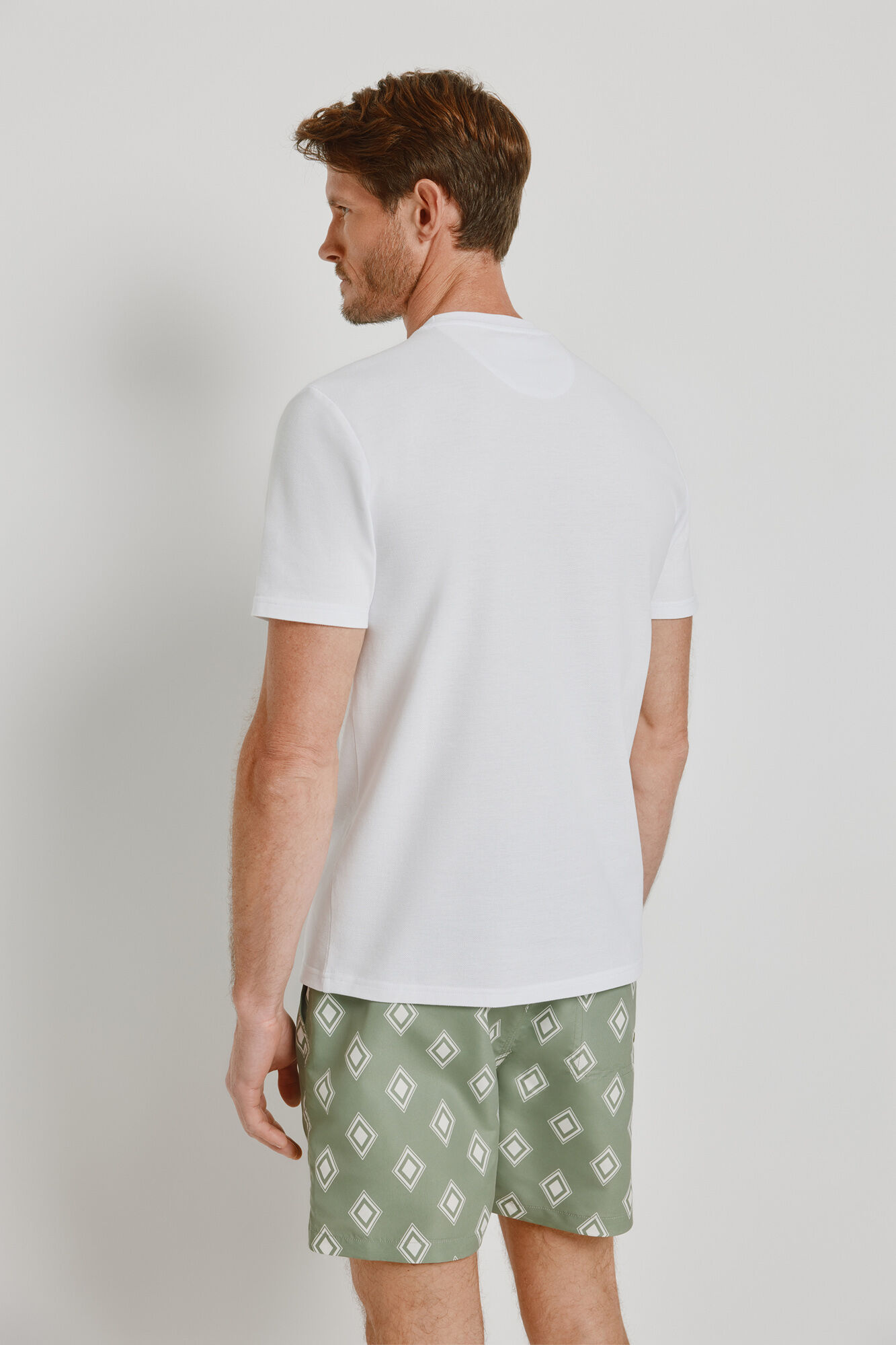 Milano Playera con bolsillo Blanco