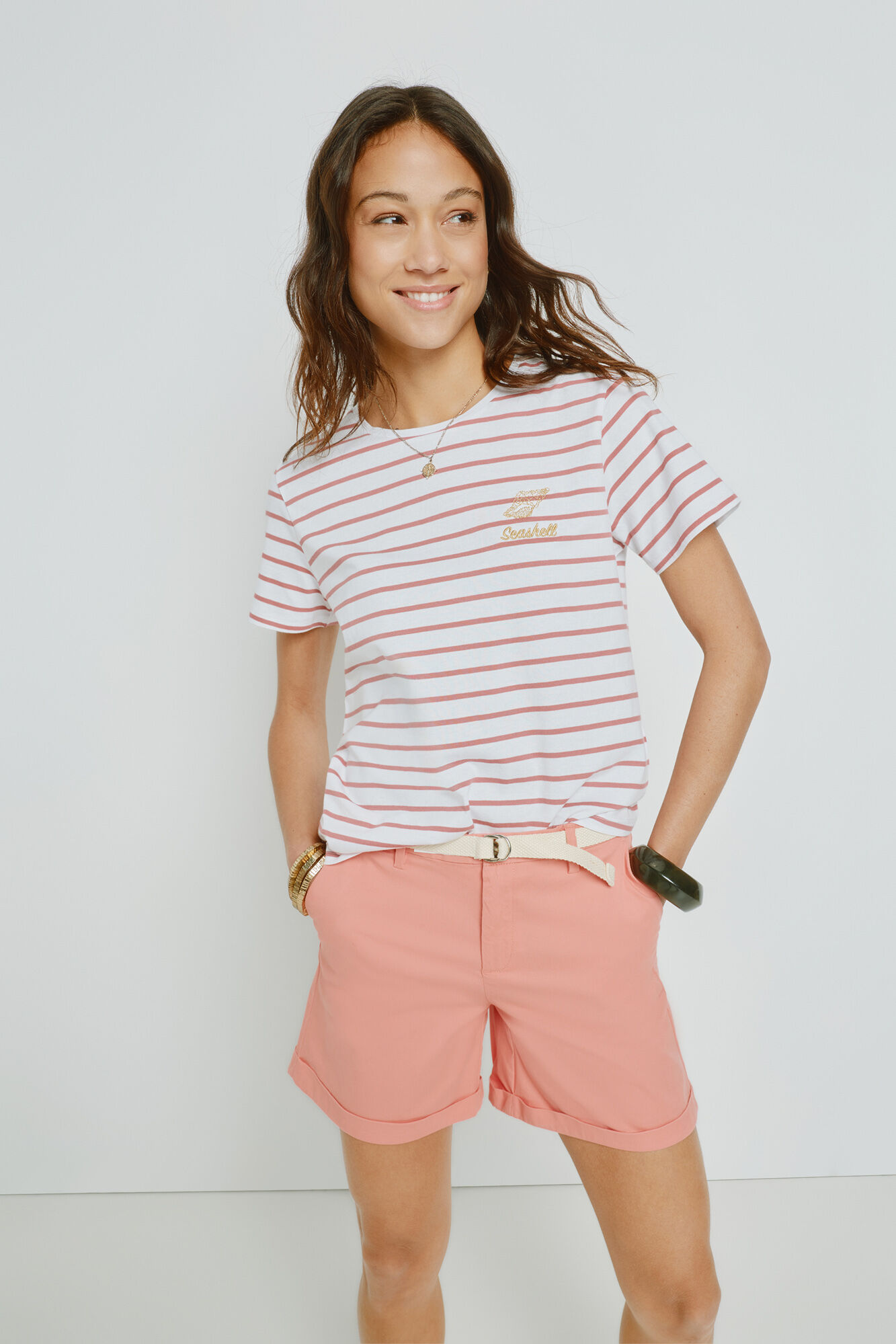 Milano Playera de rayas manga corta