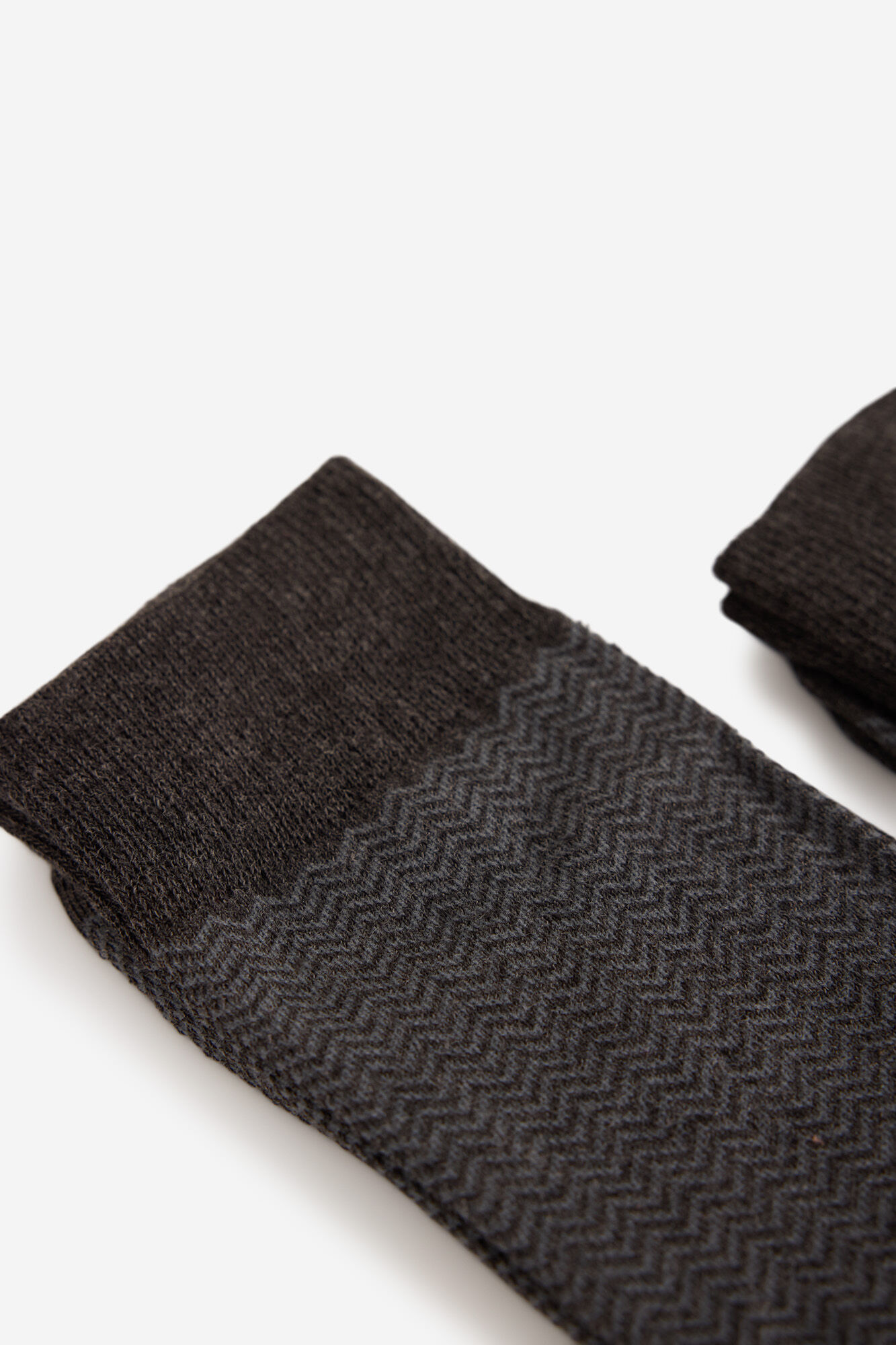 Milano Calcetines de espiga Gris