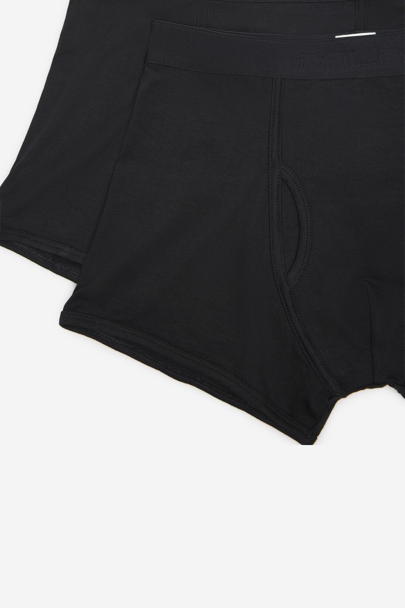 Milano Boxers Black B&aacute;sicos