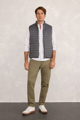 Milano Chaleco reversible Gris Oscuro