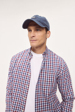 Fifty Outlet Camisa Twill Cuadros Rojo