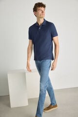Milano Pantal&oacute;n de mezclilla slim fit Azul Claro