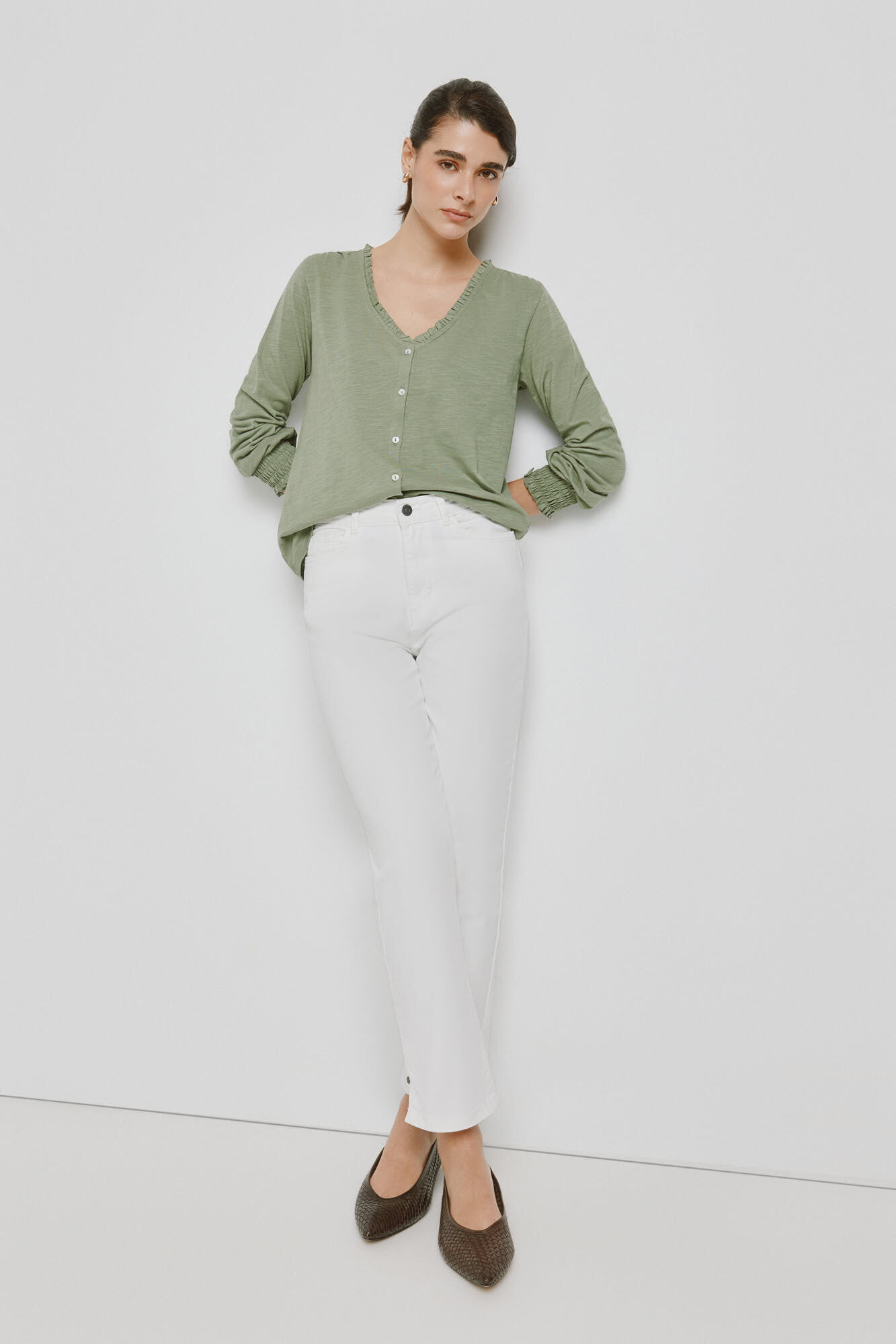 Milano Playera manga larga