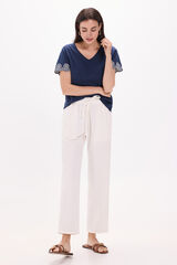 Fifty Outlet Pantalón denim claro Beige