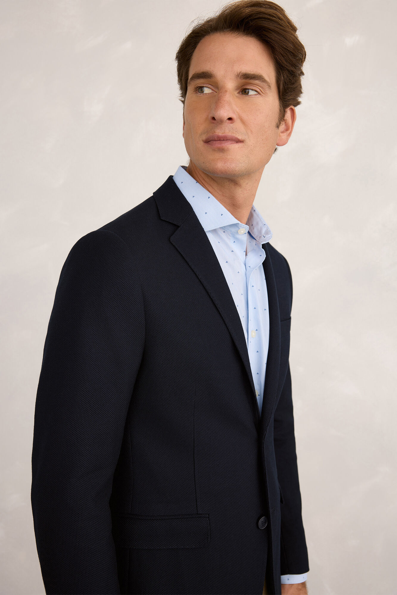 Milano Blazer de punto entallada