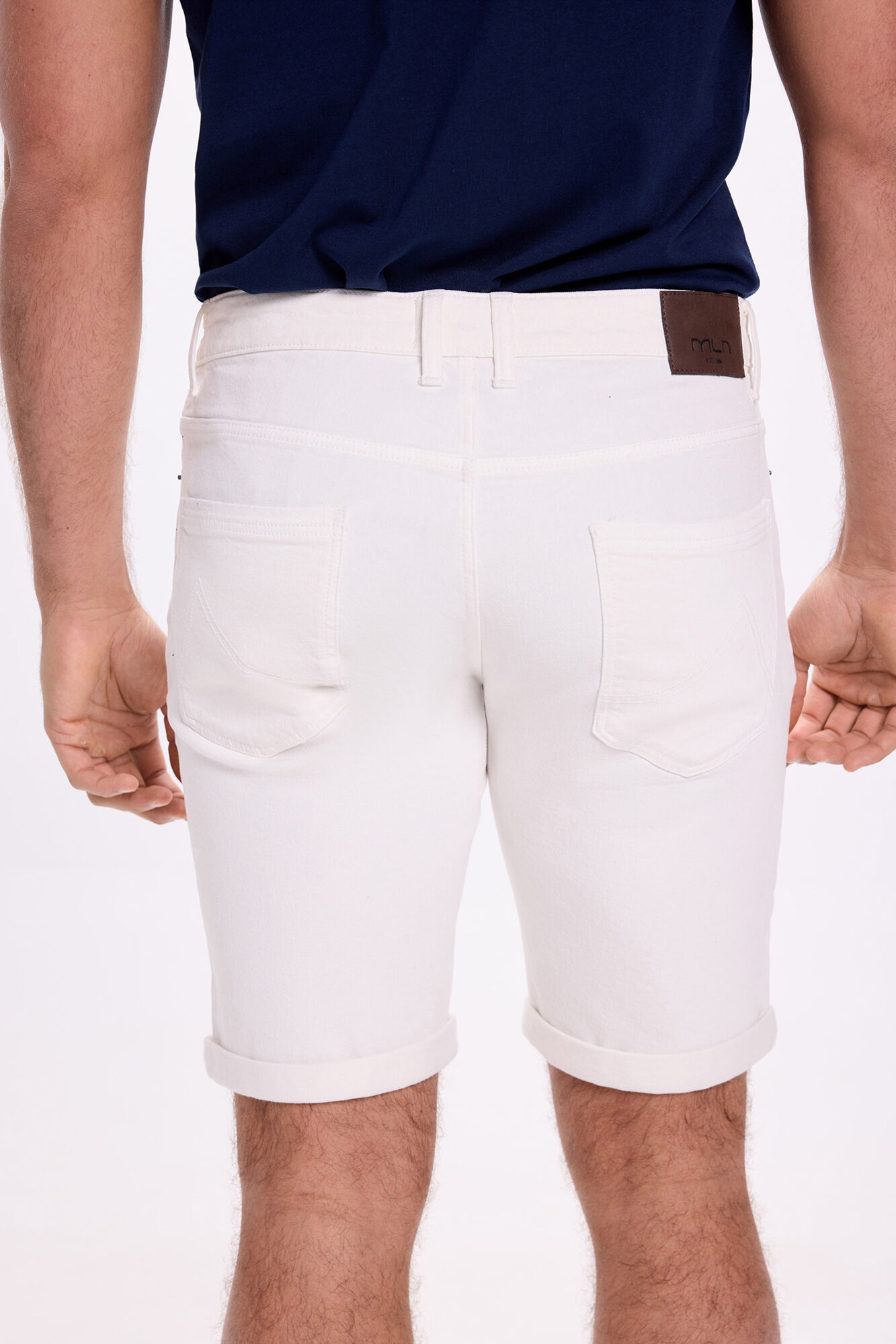 Milano Bermudas de 5 bolsillo Blanco