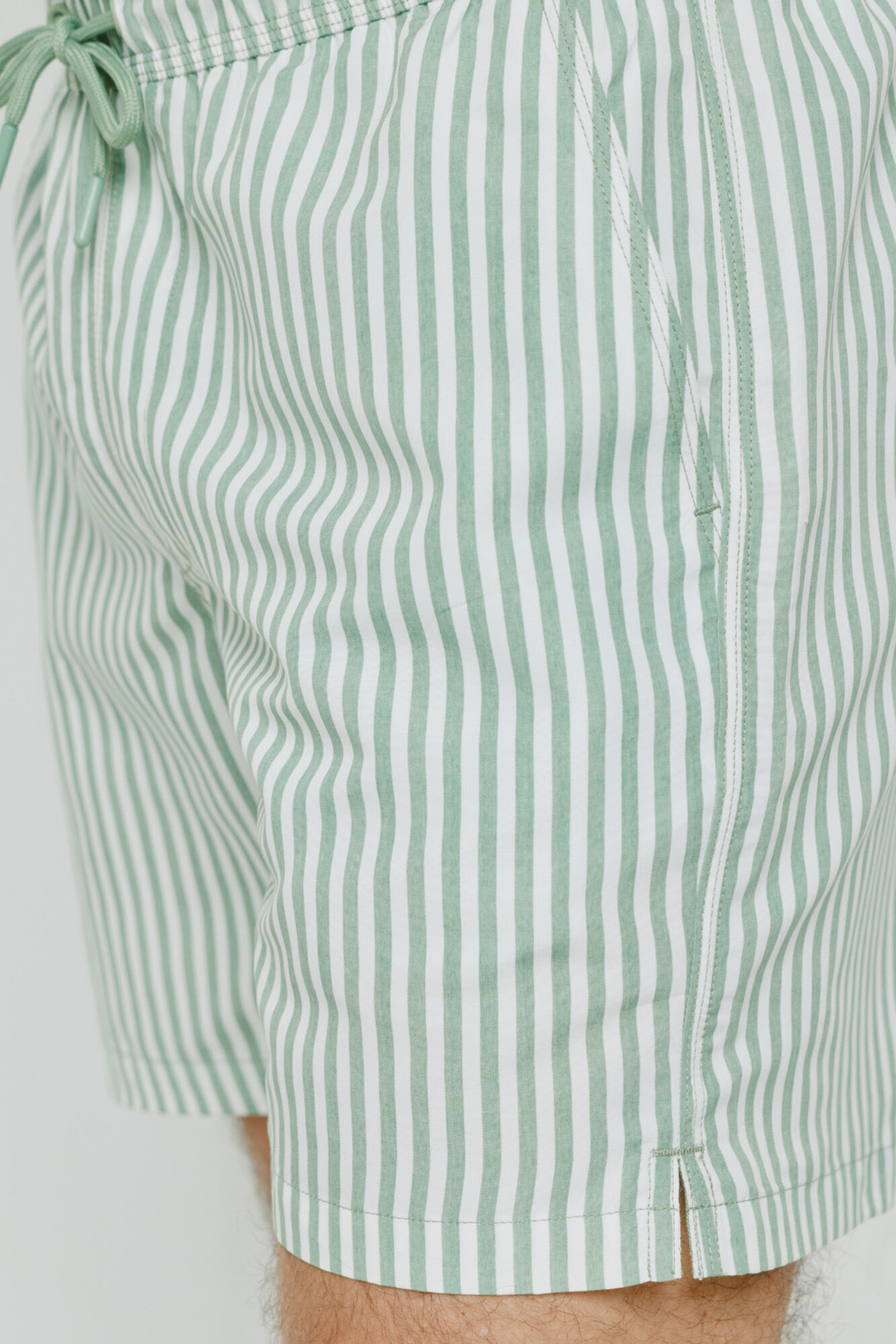 Milano Traje de ba&ntilde;o de rayas Verde