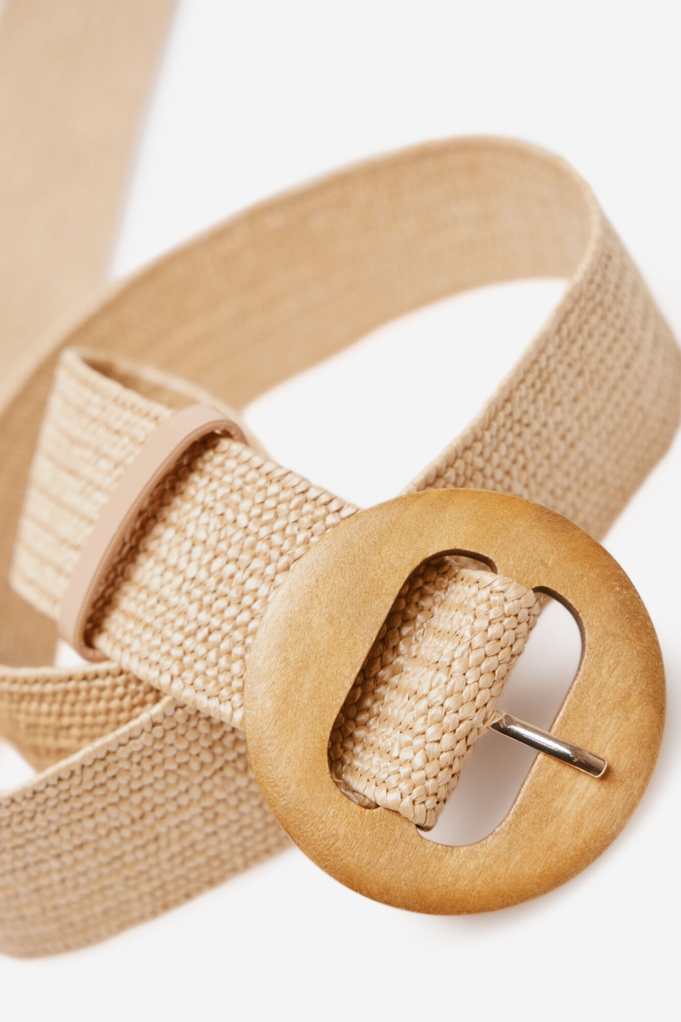 Milano Cintur&oacute;n trenzado Beige