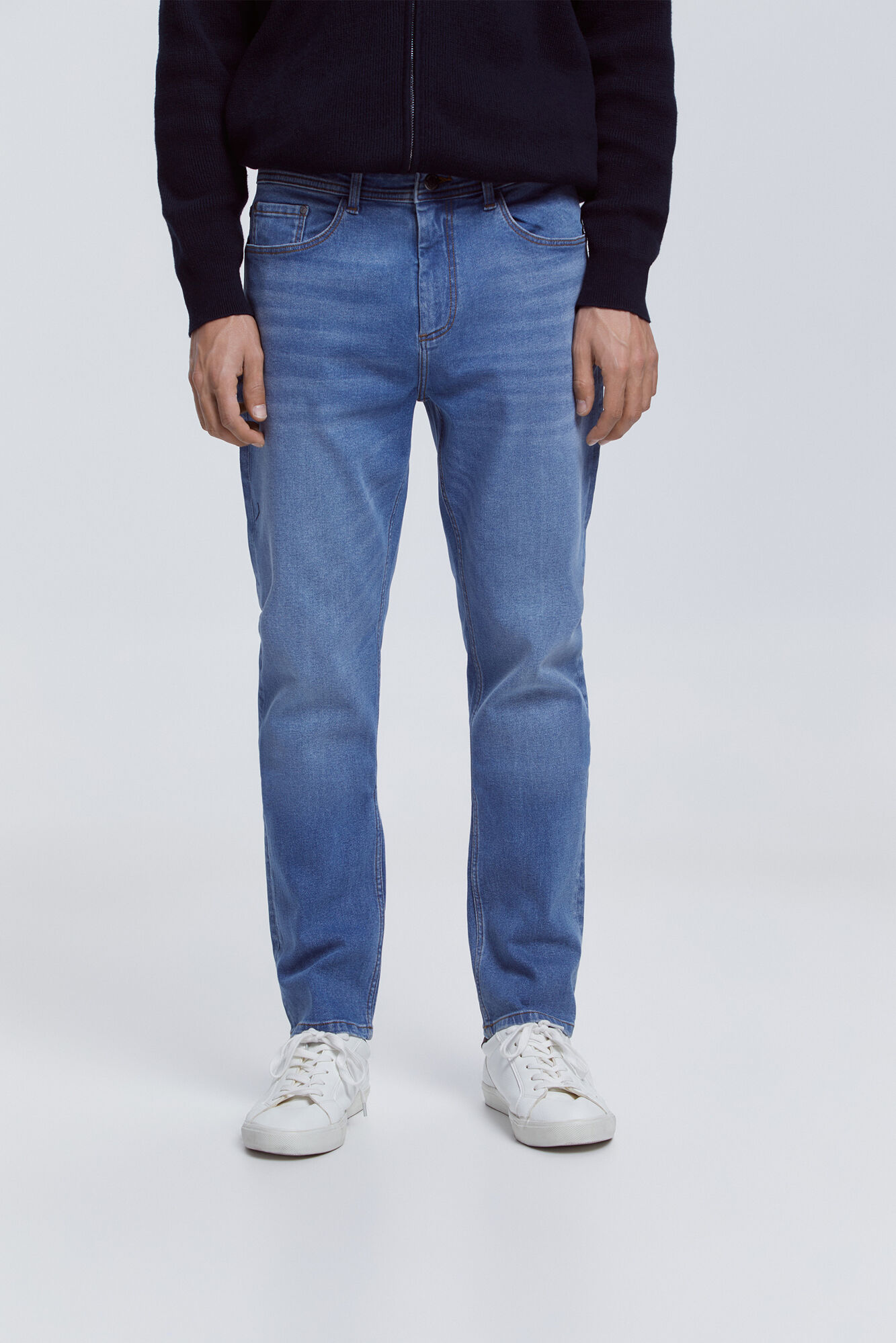 Milano Pantal&oacute;n Denim Slim Azul
