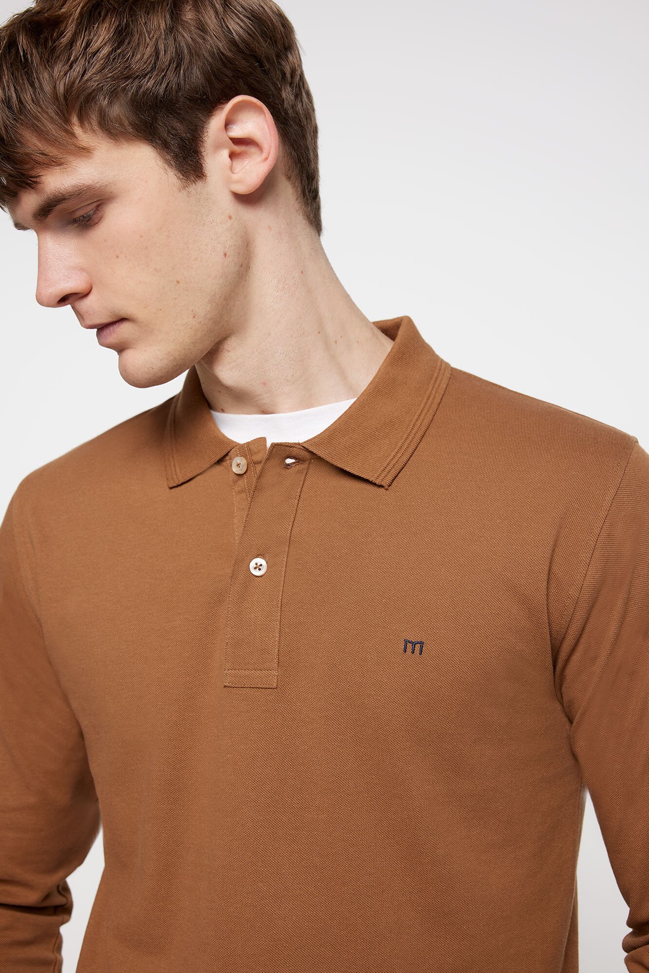 Polo Manga Larga Polos de hombre Springfield MX