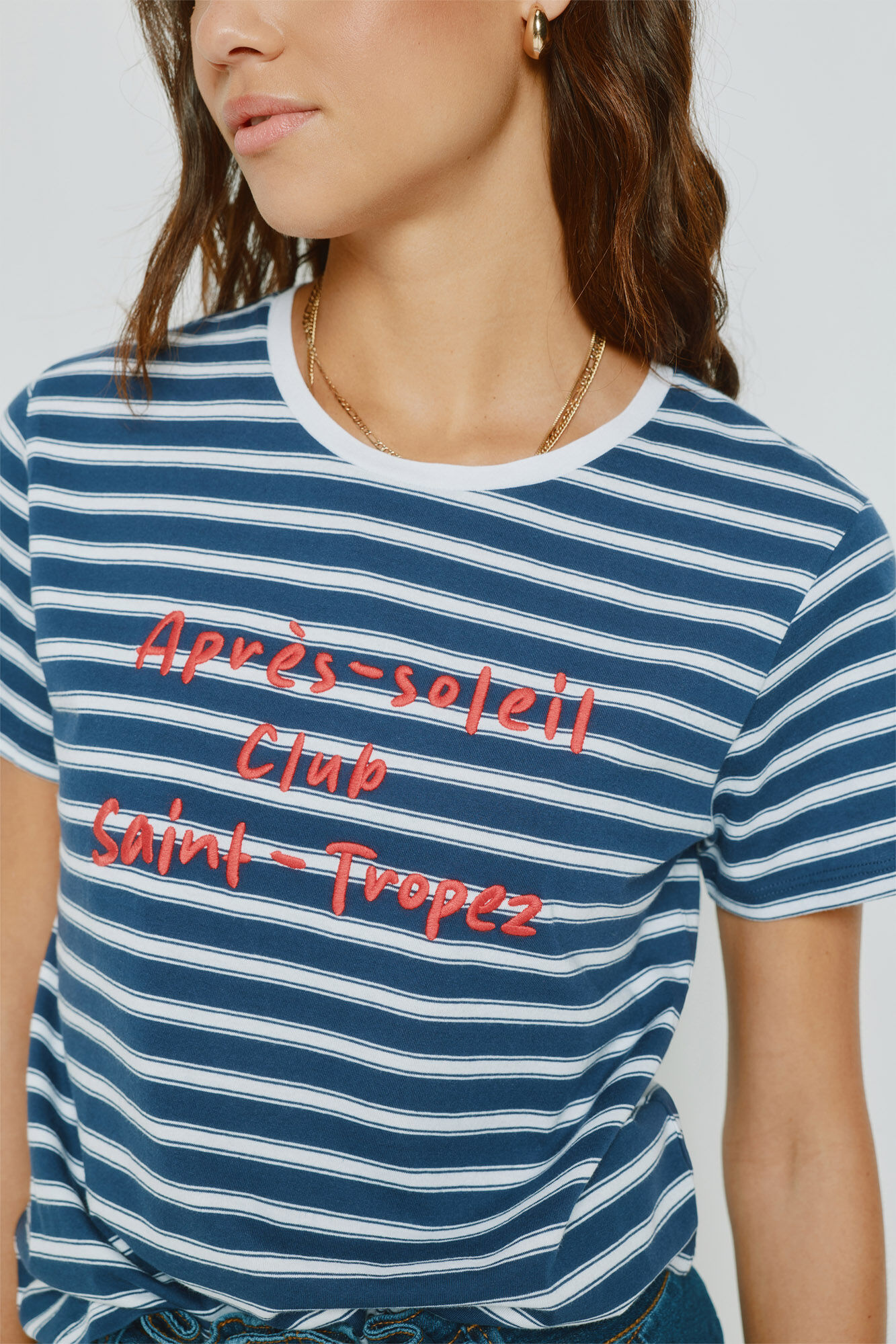 Milano Playera de rayas manga corta