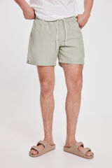 Milano Ba&ntilde;ador B&aacute;sico Corto Kaki Claro