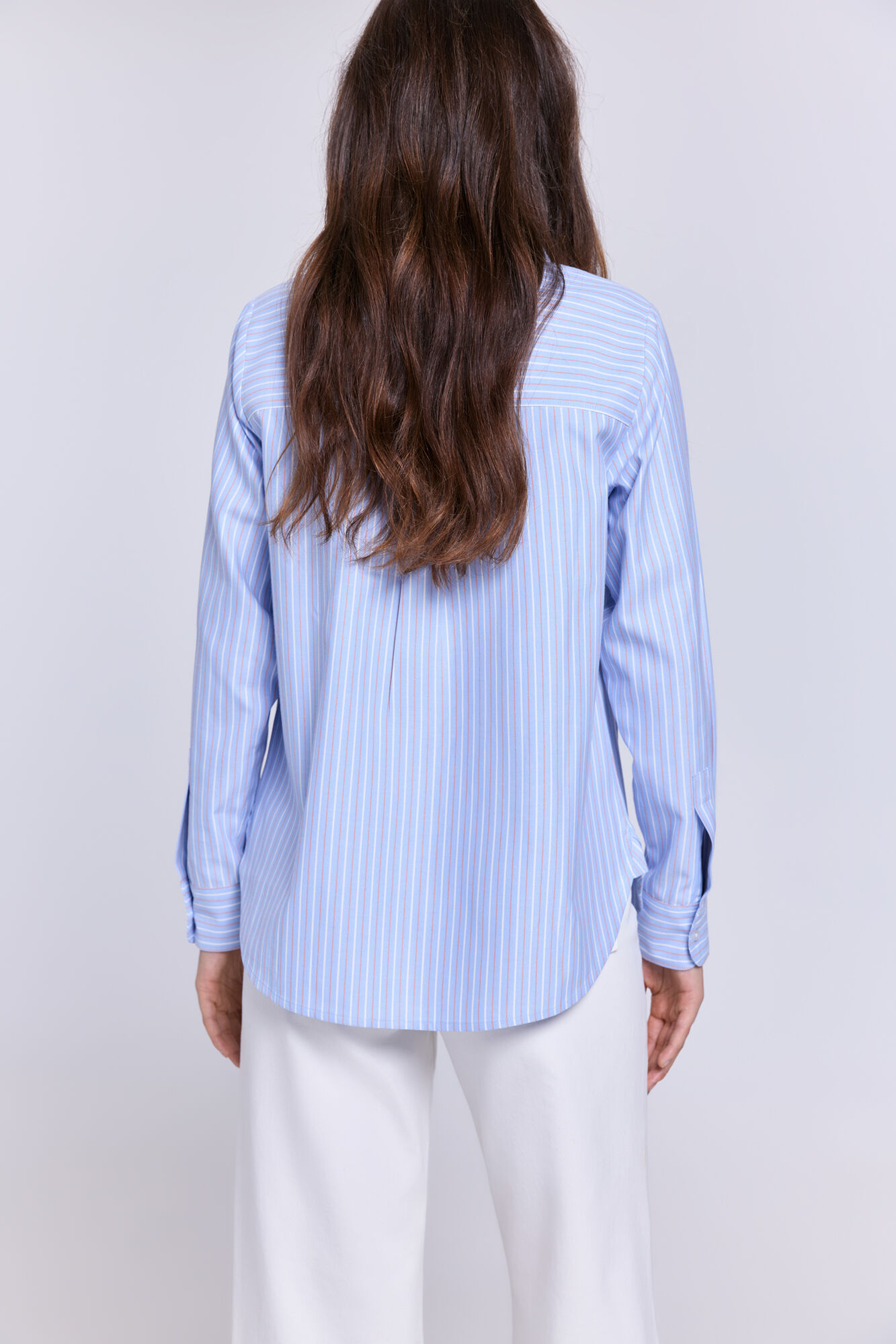Milano Camisa oxford rayas Azul