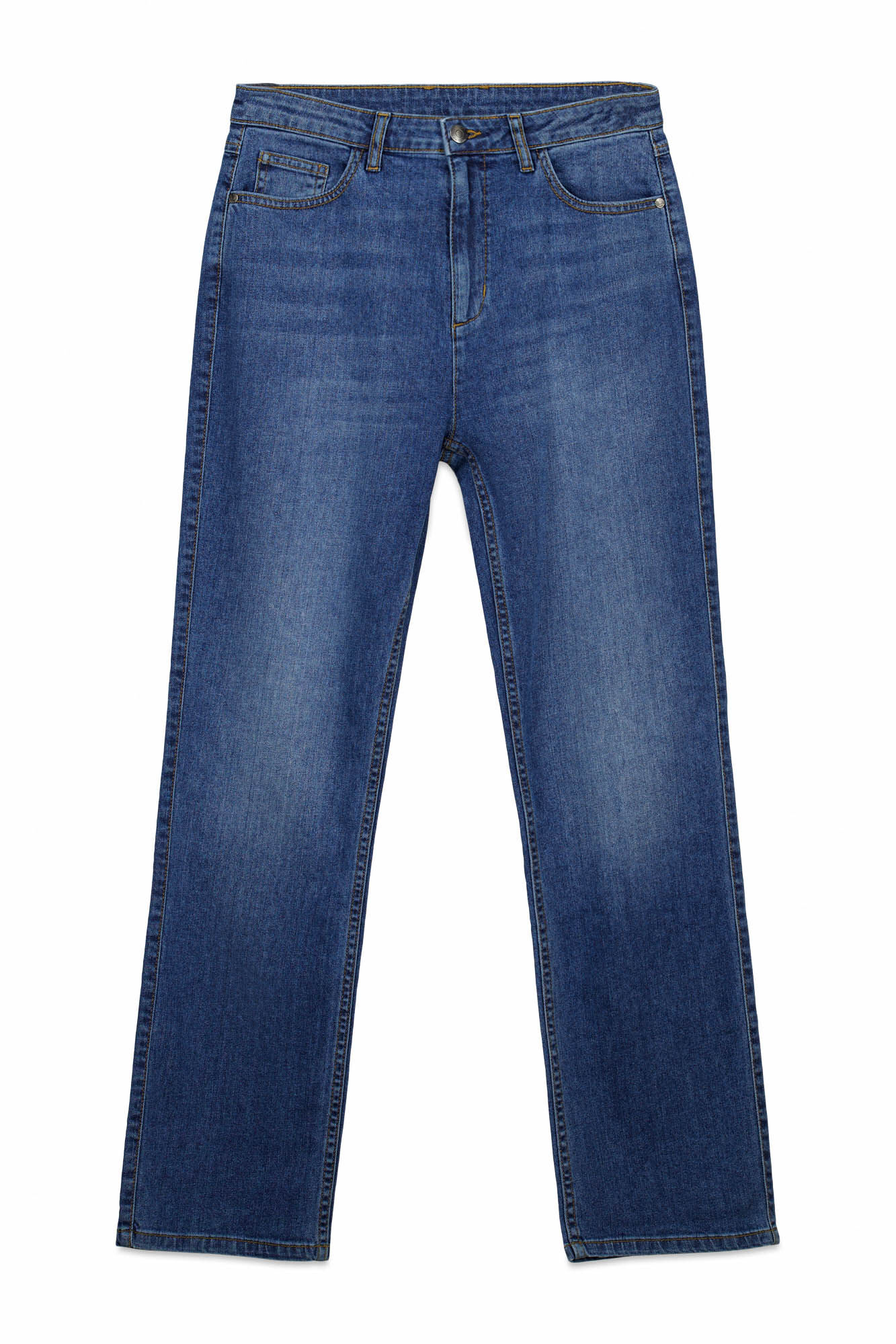 Milano Pantal&oacute;n regular de denim Azul