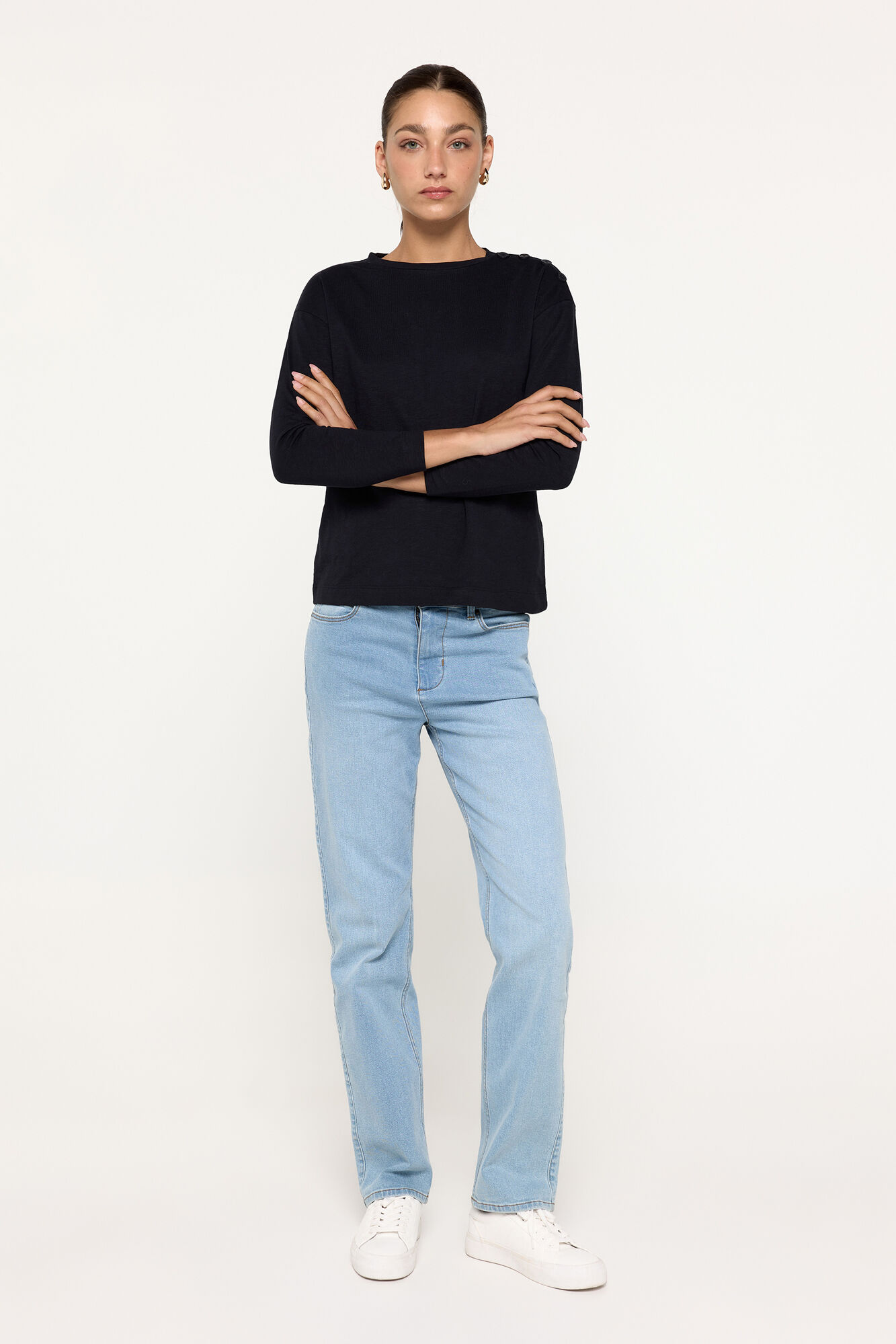 Milano Camiseta heavy cotton flame Negro