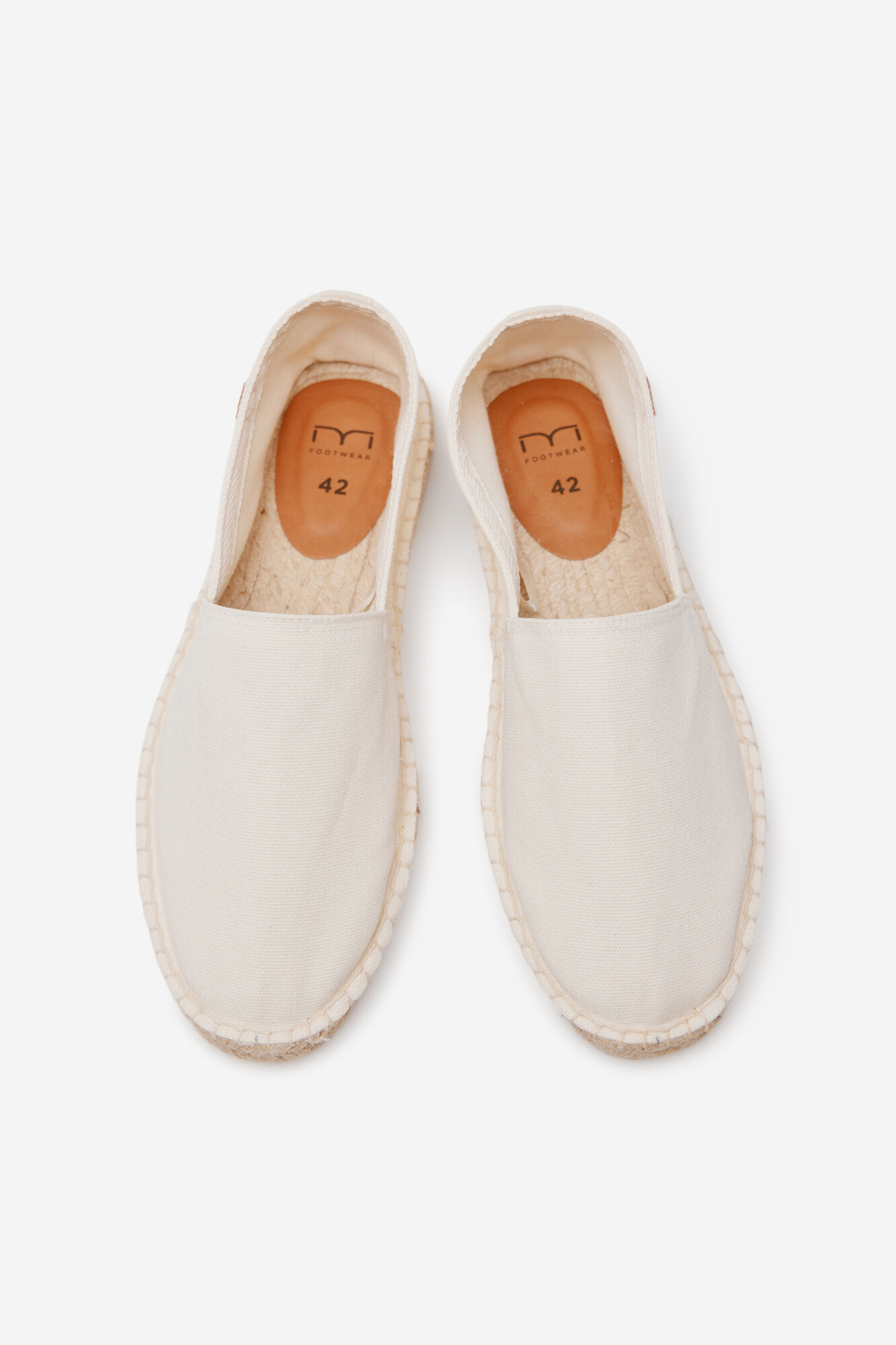 Milano Alpargata de tejido Beige