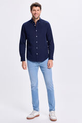 Milano Pantalón denim ajustado Azul Claro