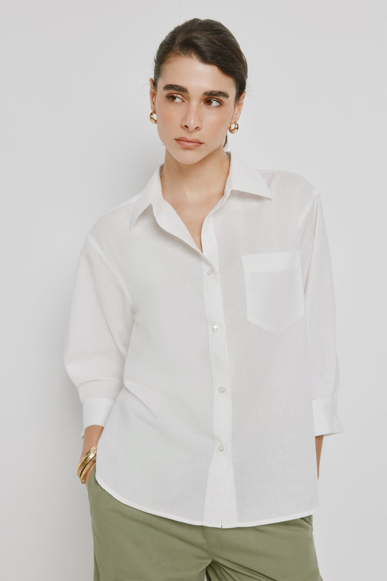 Milano Camisa cuello camisero